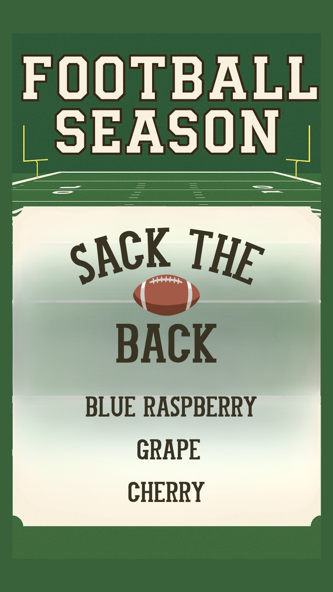 SACK THE 'BACK