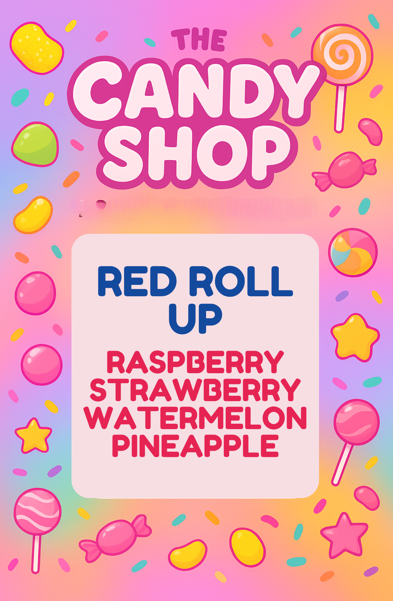 RED ROLL UP
