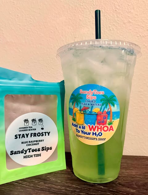 STAY FROSTY Loaded Tea or Loaded Water Sugar Free Gluten Free