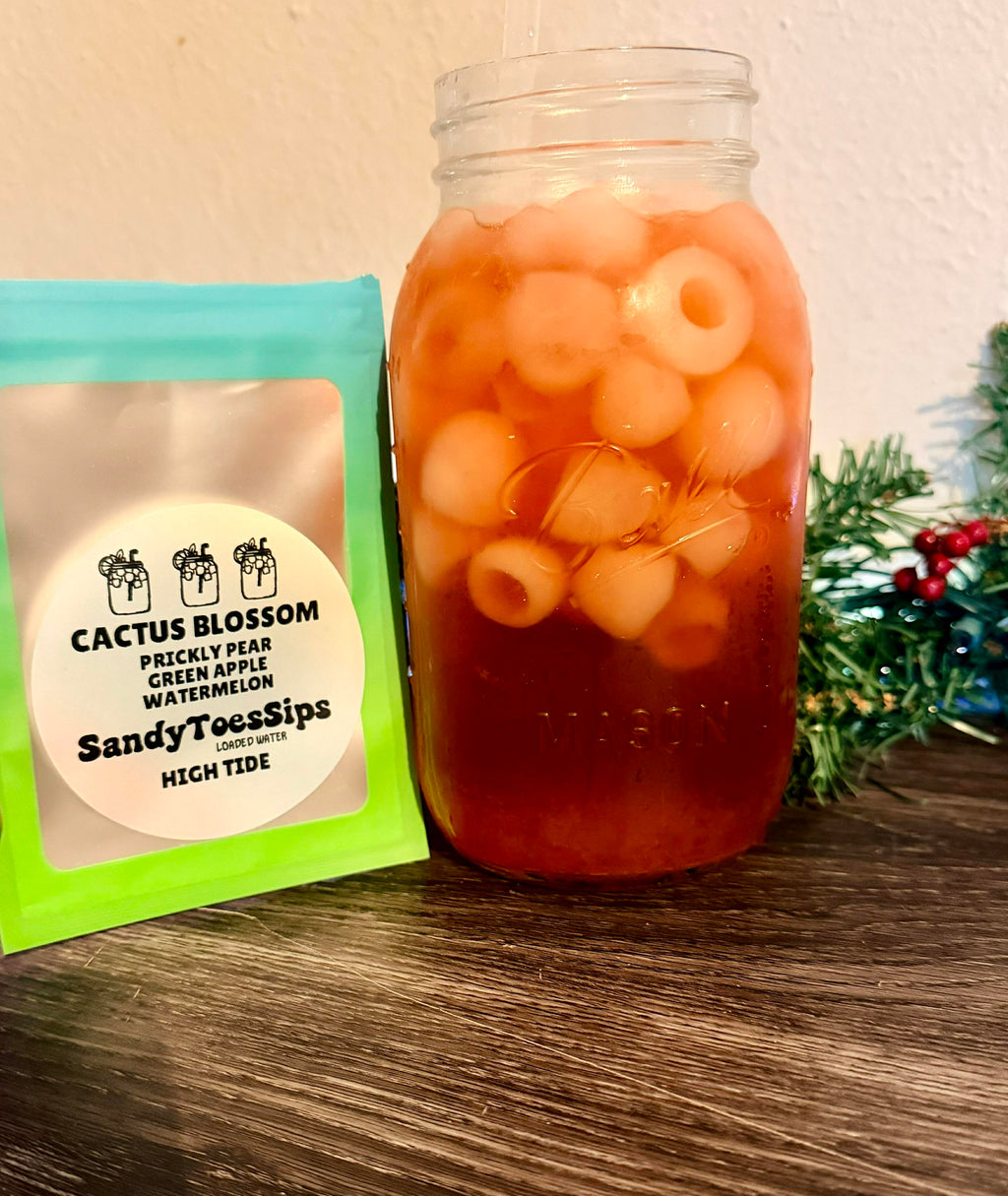 CACTUS BLOSSOM Loaded Tea or Loaded Water  Sugar Free Gluten Free