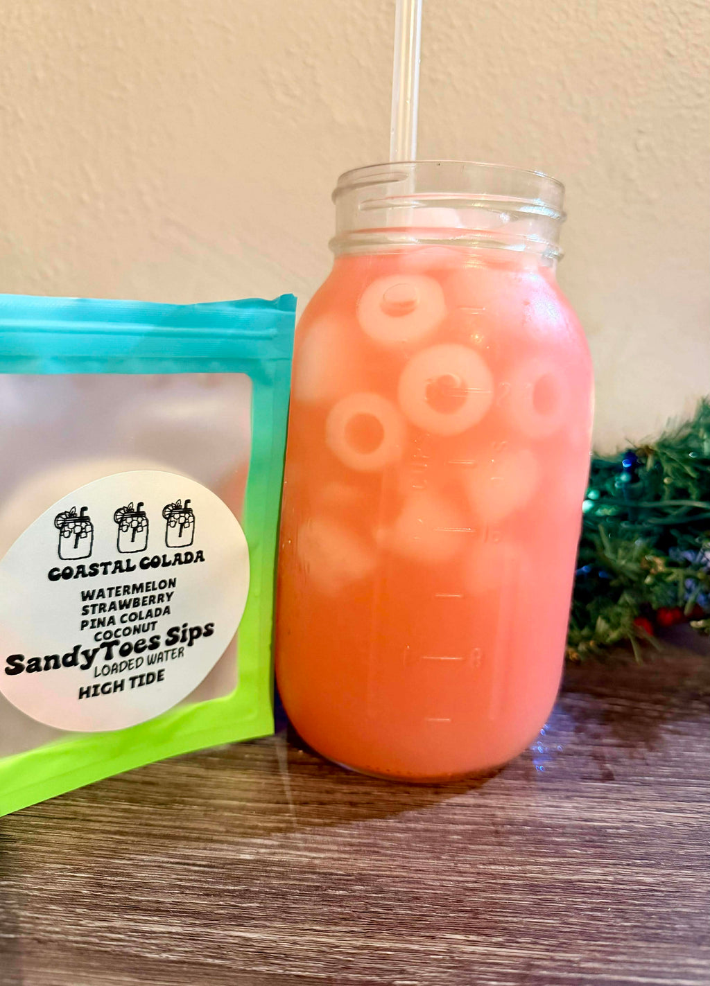 COASTAL COLADA Loaded Tea or Loaded Water  Sugar Free Gluten Free