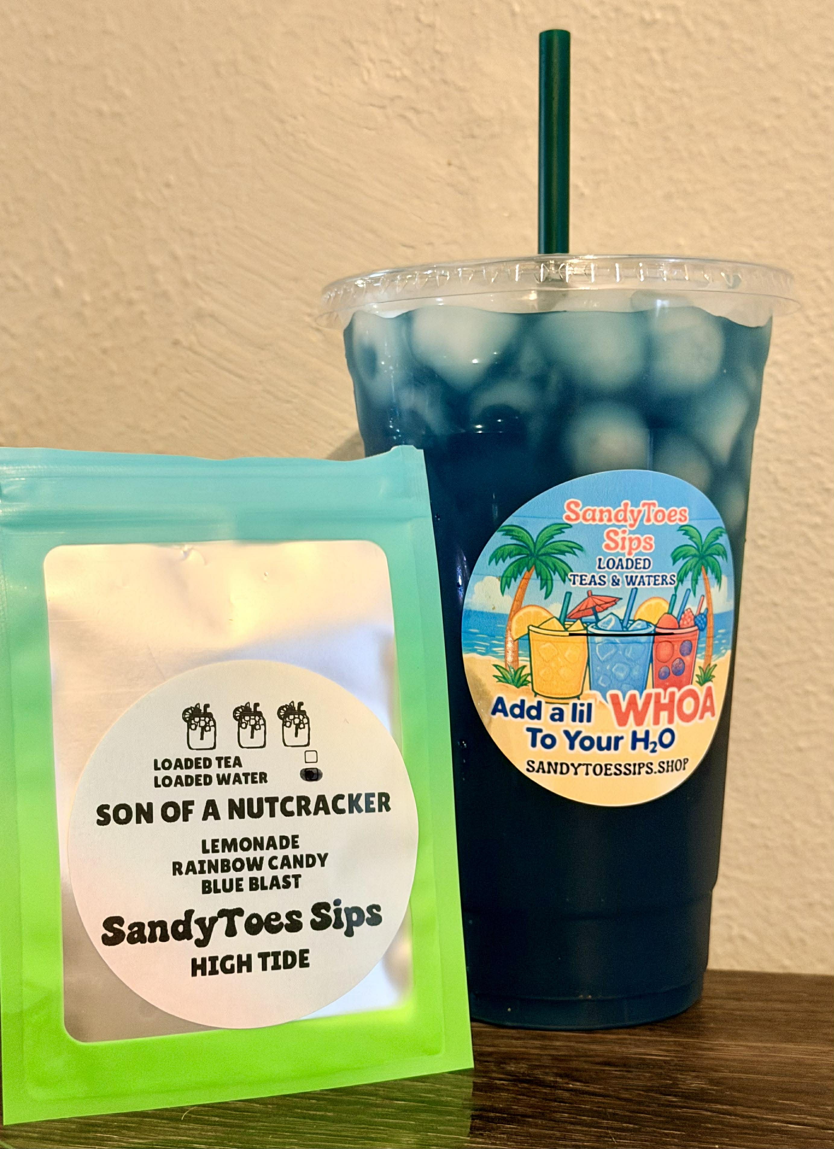 SON OF A NUTCRACKER Loaded Tea or Loaded Water  Sugar Free Gluten Free (Copy)