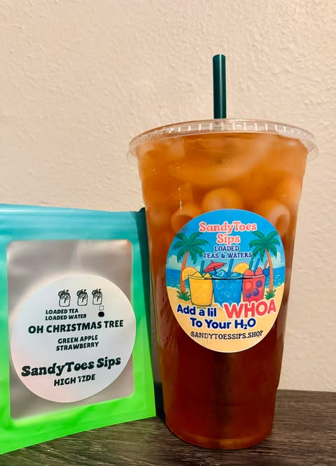 OH CHRISTMAS TREE Loaded Tea or Loaded Water Sugar Free Gluten Free