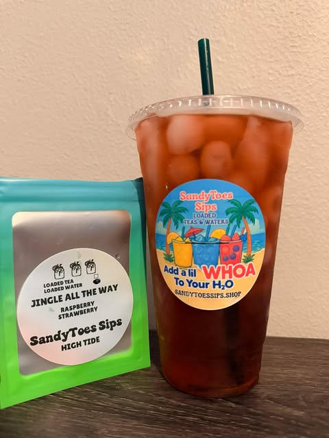 🏝️ SandyToes Sips CHRISTMAS IN JULY