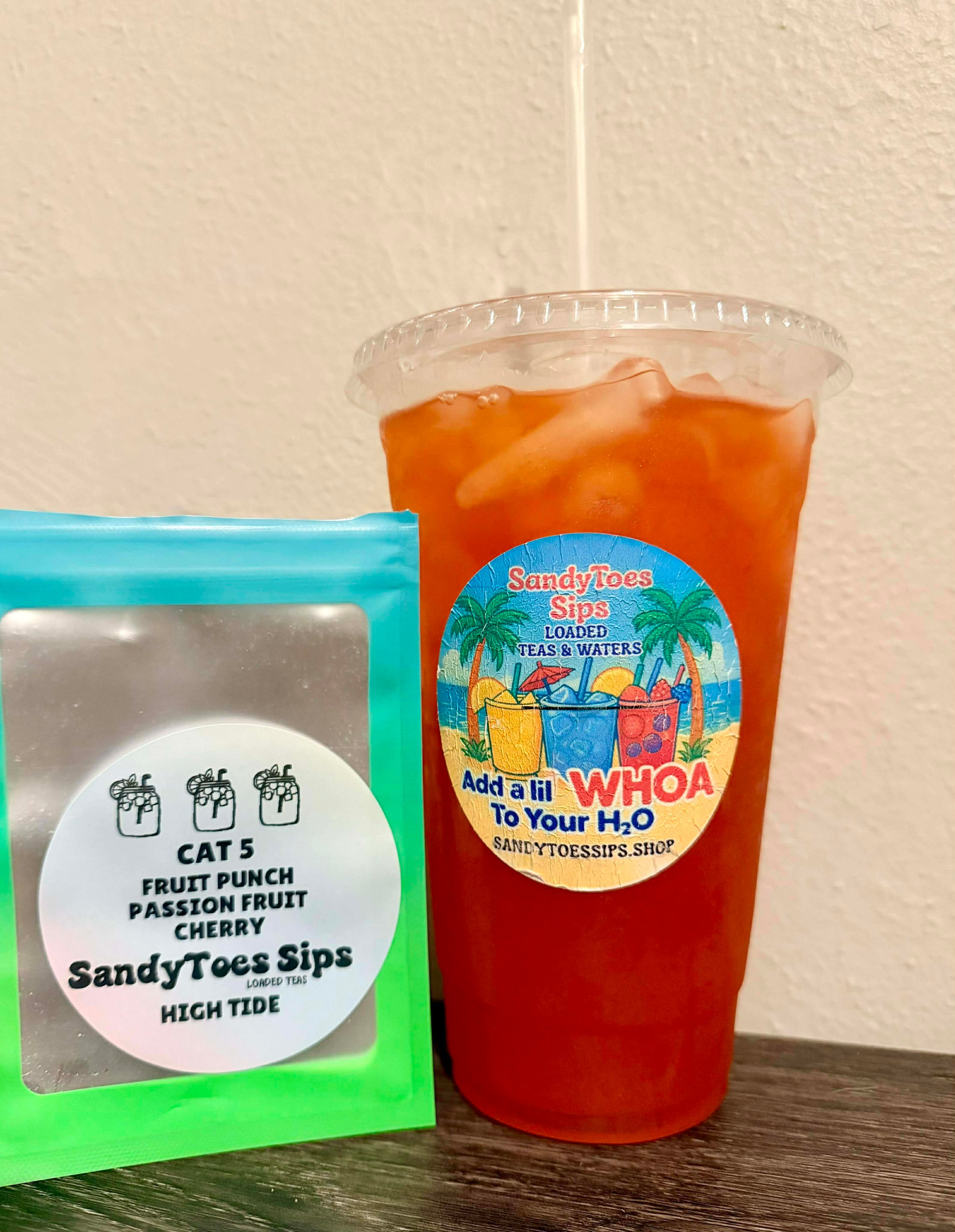 CAT 5 Loaded Tea or Loaded Water  Sugar Free Gluten Free