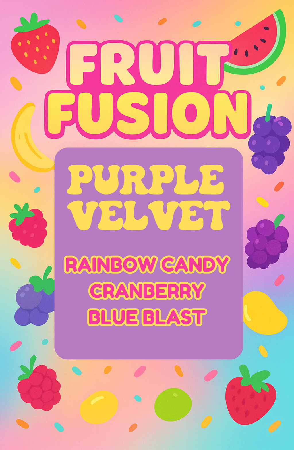 PURPLE VELVET Loaded Tea or Loaded Water  Sugar Free Gluten Free