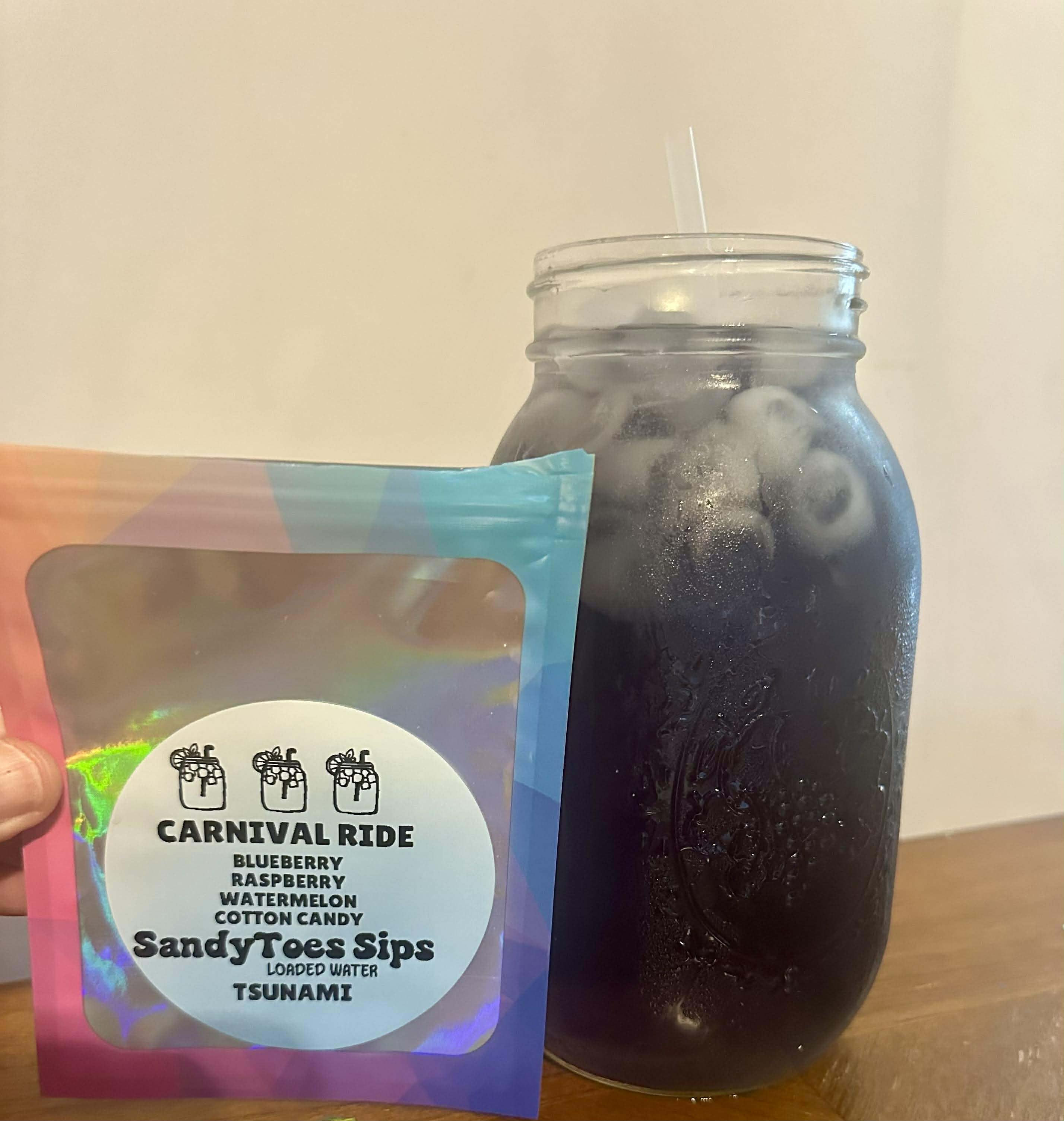 CARNIVAL RIDE Loaded Tea or Loaded Water  Sugar Free Gluten Free
