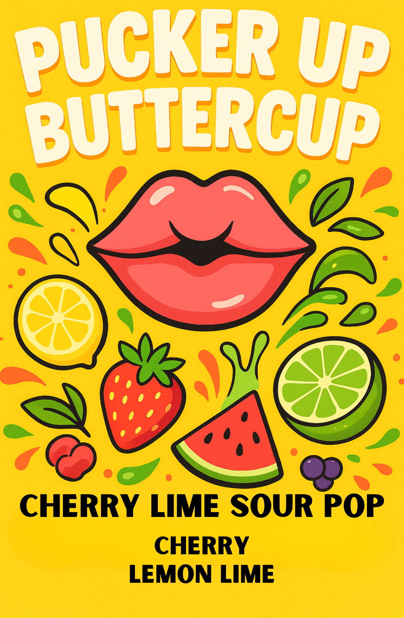 CHERRY LIME SOUR POP