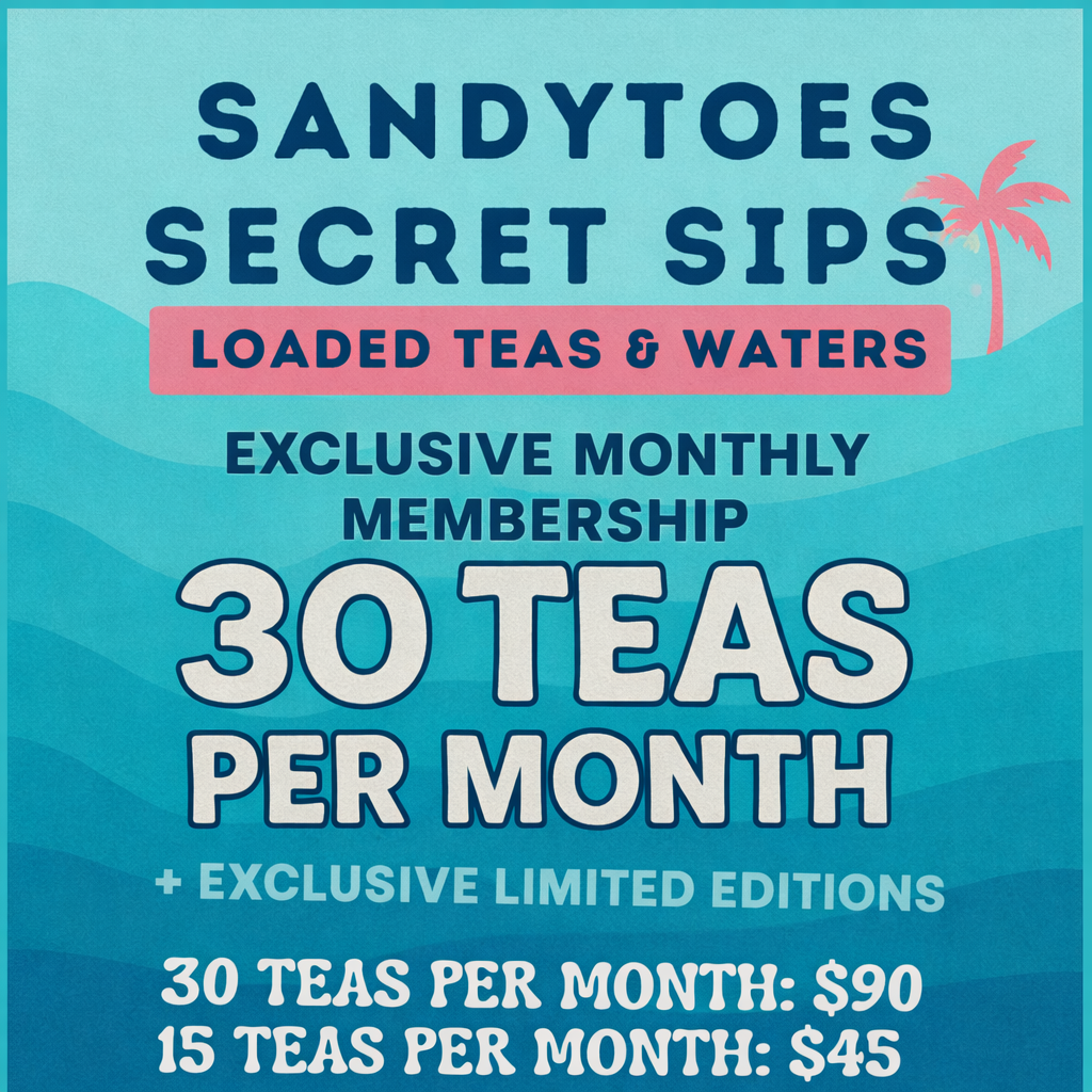 🏝️  SandyToes Sips SECRET SIPS MEMBERSHIP