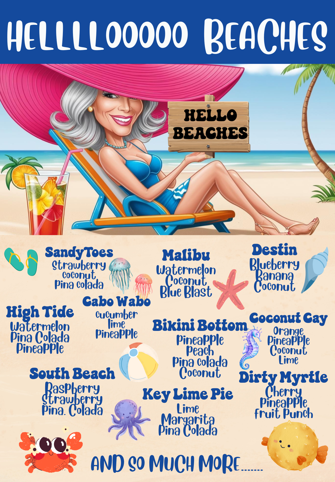 HELLLLOOOO BEACHES TROPICAL BUNDLE Loaded Tea or Loaded Water Add a lil WHOA to your H2O Sugar Free Gluten Free