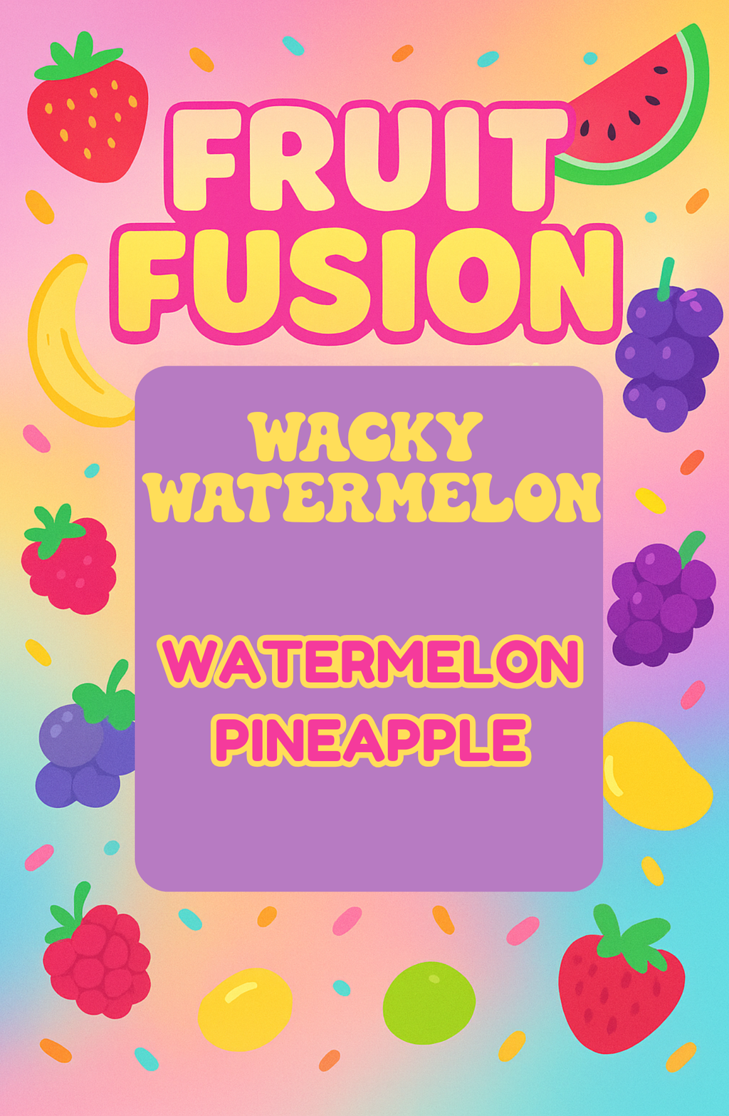 WACKY WATERMELON Loaded Tea or Loaded Water Add a lil WHOA to your H2O Sugar Free Gluten Free