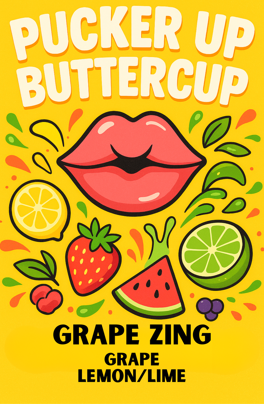 GRAPE ZING Loaded Tea or Loaded Water Add a lil WHOA to your H2O Sugar Free Gluten Free