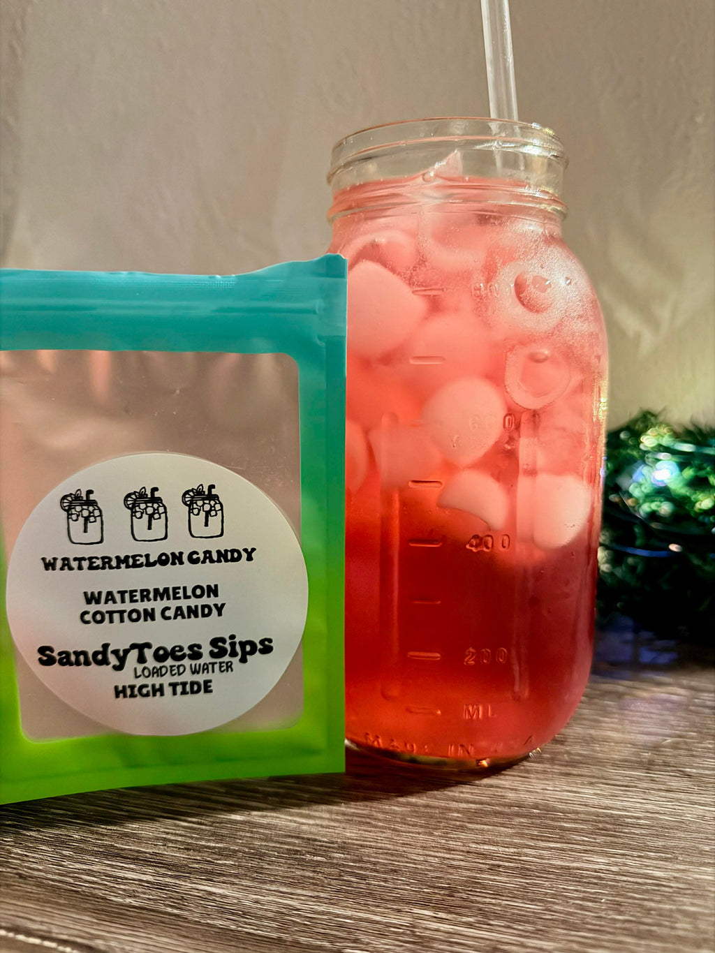 WATERMELON CANDY Loaded Tea or Loaded Water  Sugar Free Gluten Free