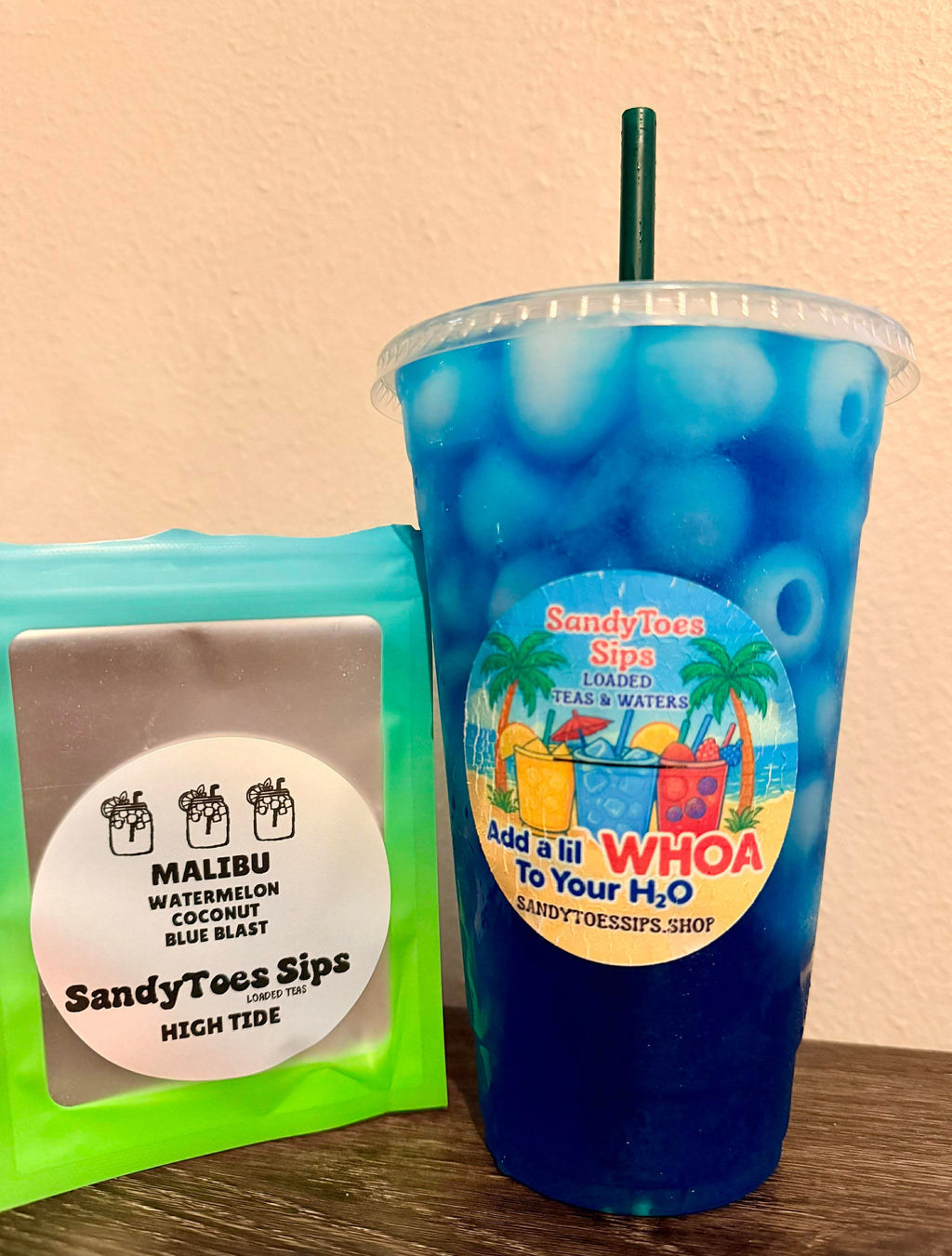 MALIBU Loaded Tea or Loaded Water  Sugar Free Gluten Free