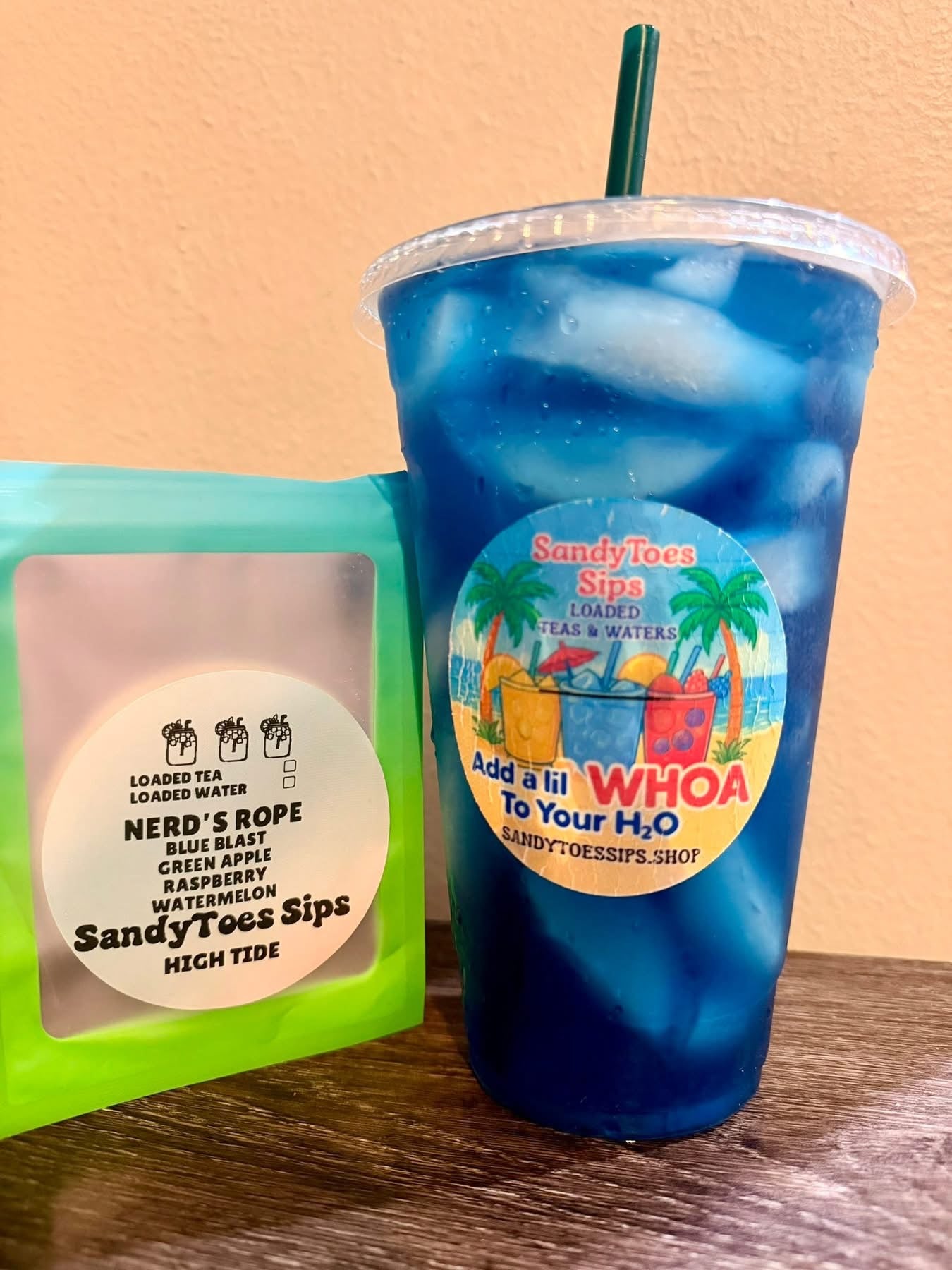 NERD'S ROPE Loaded Tea or Loaded Water  Sugar Free Gluten Free