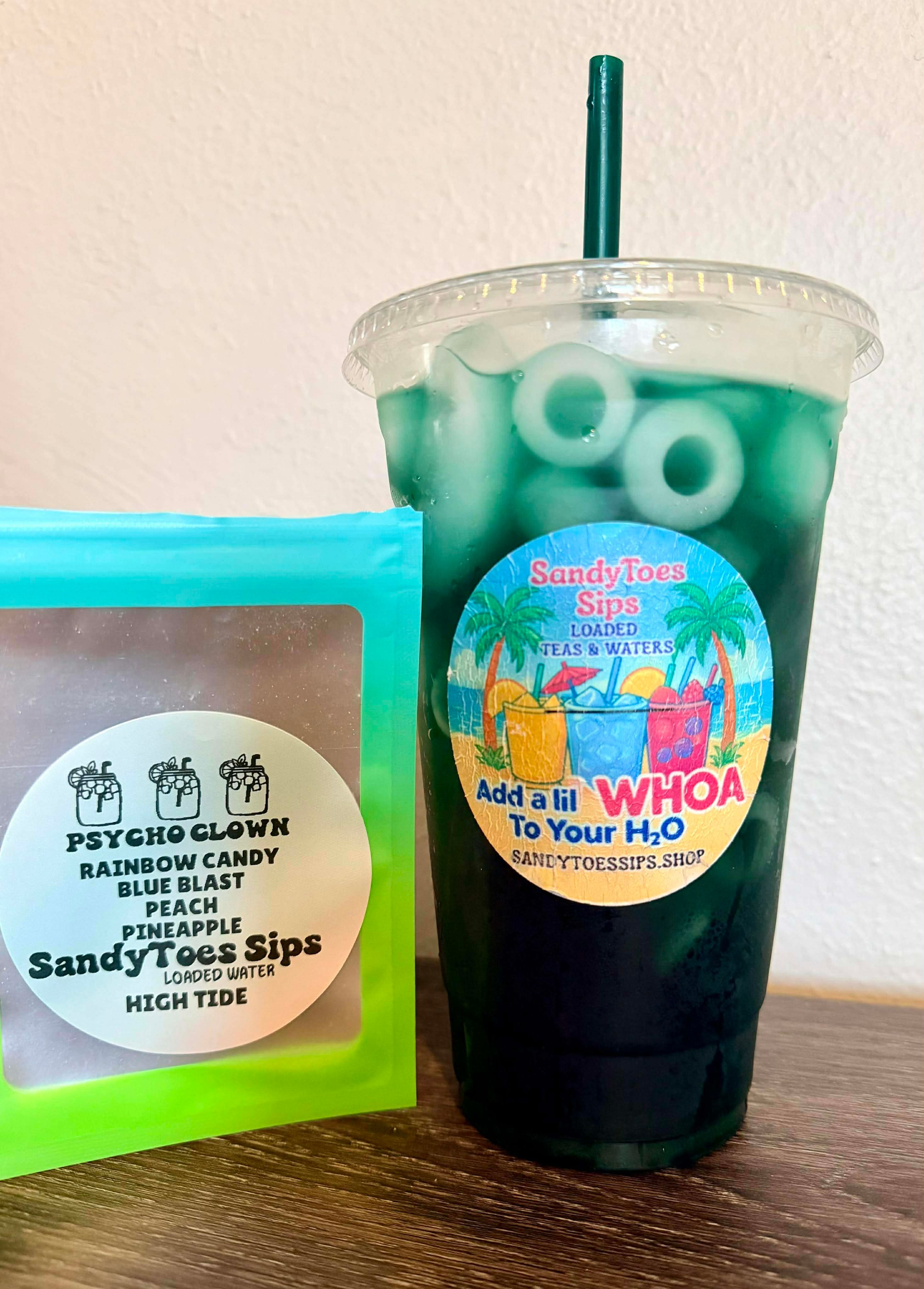 PSYCHO CLOWN Loaded Tea or Loaded Water  Sugar Free Gluten Free