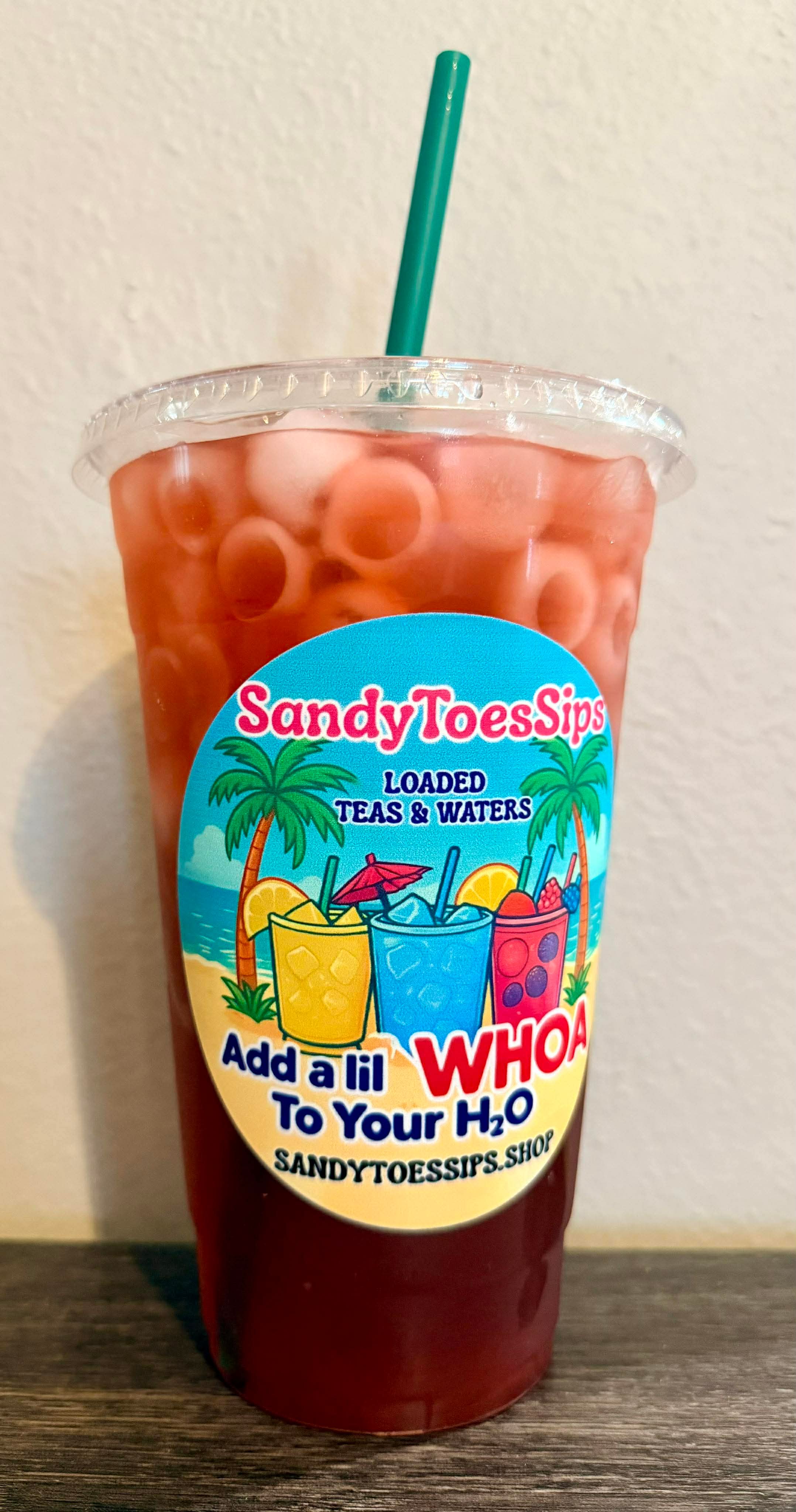 RED JELLY BELLY  Loaded Tea or Loaded Water  Sugar Free Gluten Free