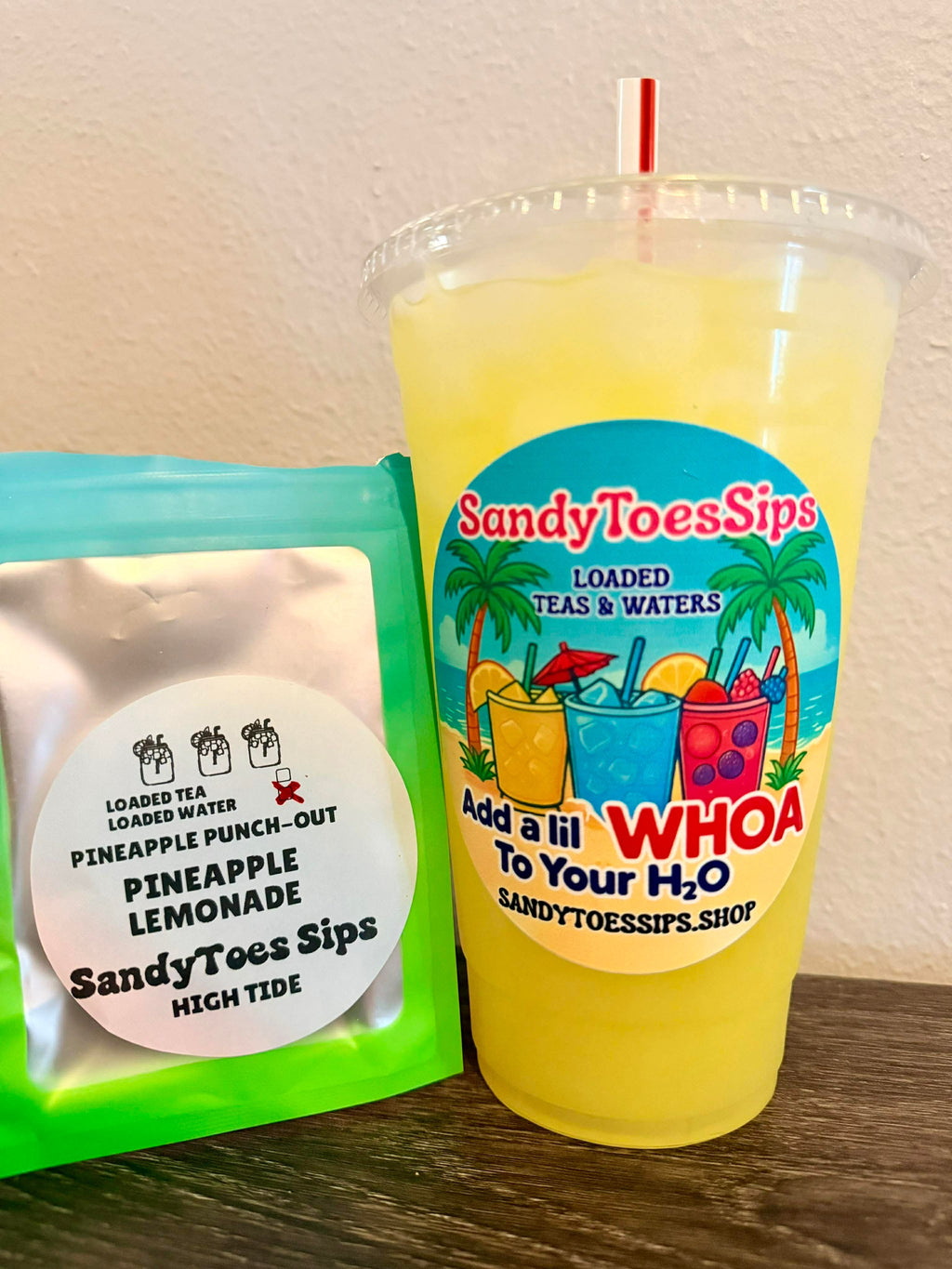 PINEAPPLE PUNCH-OUT Loaded Tea or Loaded Water  Sugar Free Gluten Free