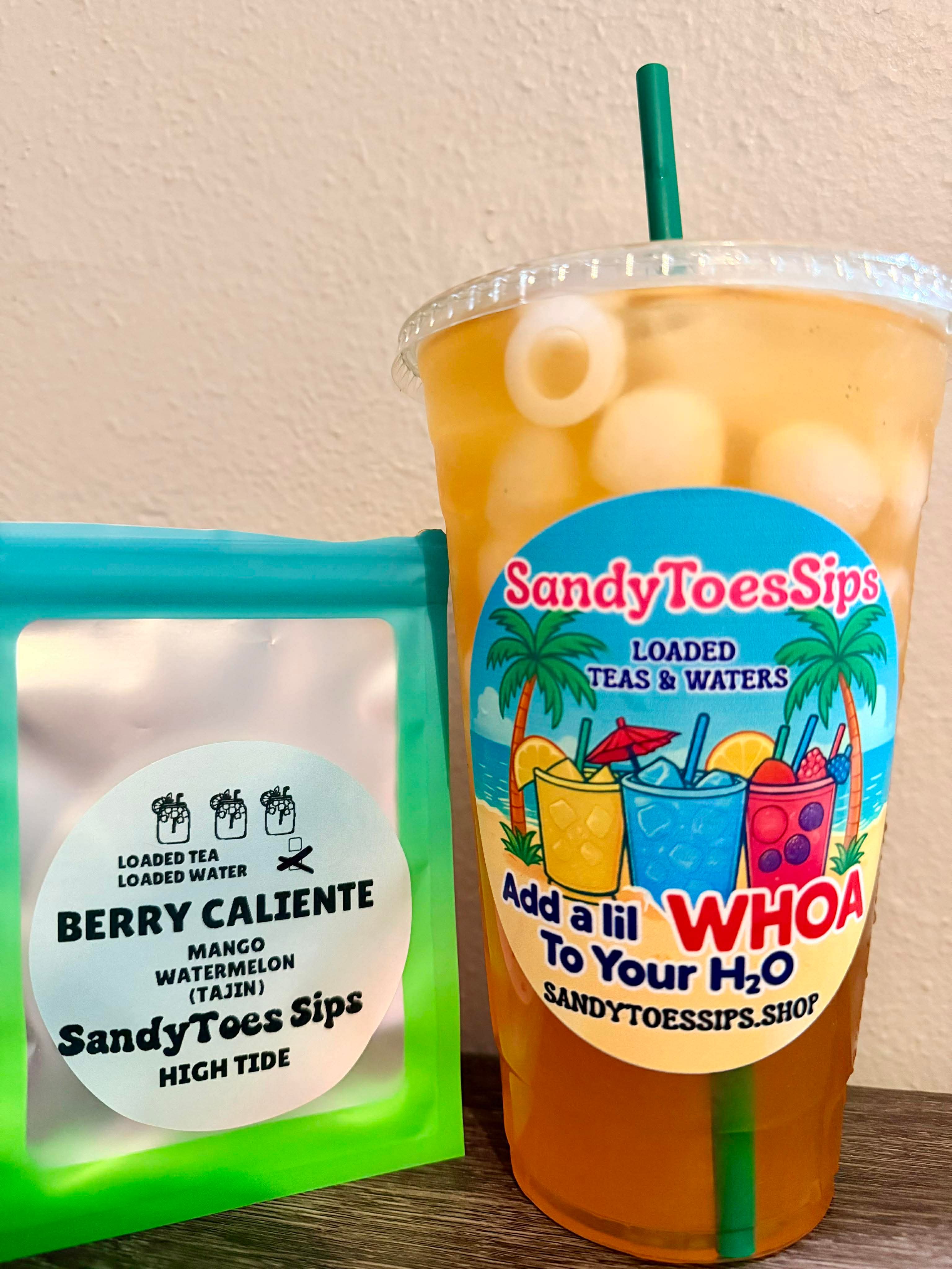 BERRY CALIENTE (add Tajin) Loaded Tea or Loaded Water  Sugar Free Gluten Free