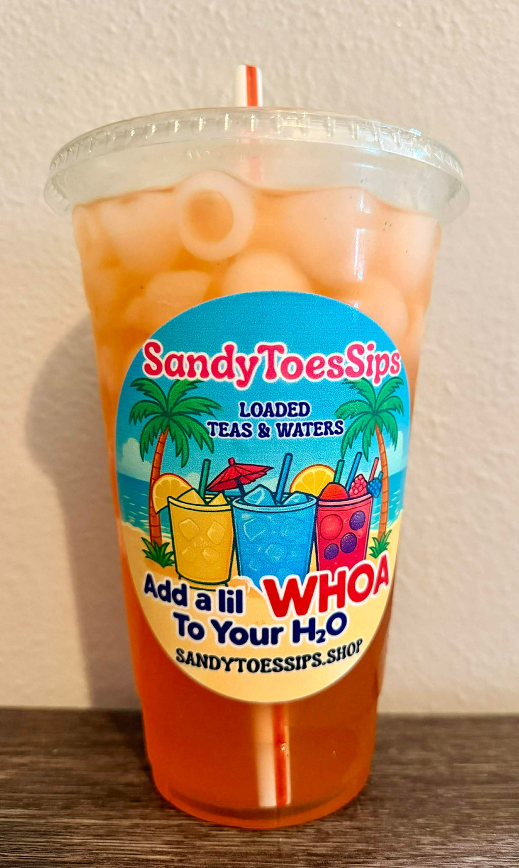 FIESTA SUNRISE Loaded Tea or Loaded Water  Sugar Free Gluten Free