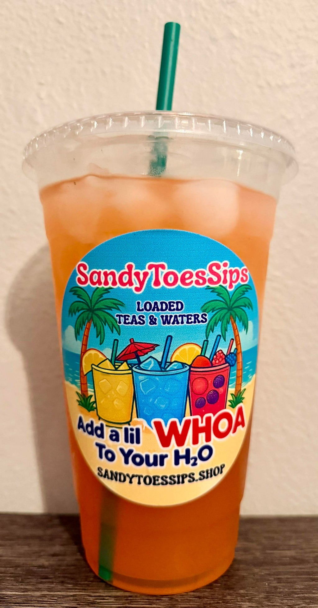 LEMONADE LAGOON Loaded Tea or Loaded Water  Sugar Free Gluten Free