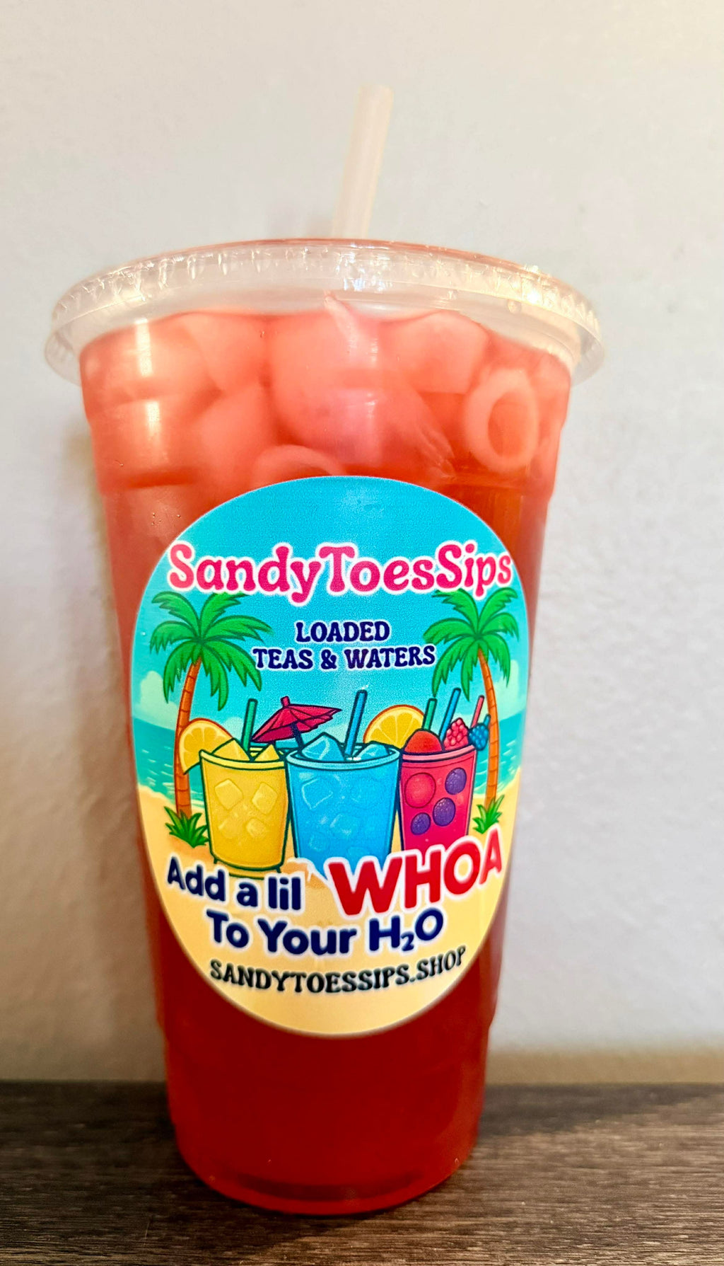 SOUR SUNRISE Loaded Tea or Loaded Water  Sugar Free Gluten Free