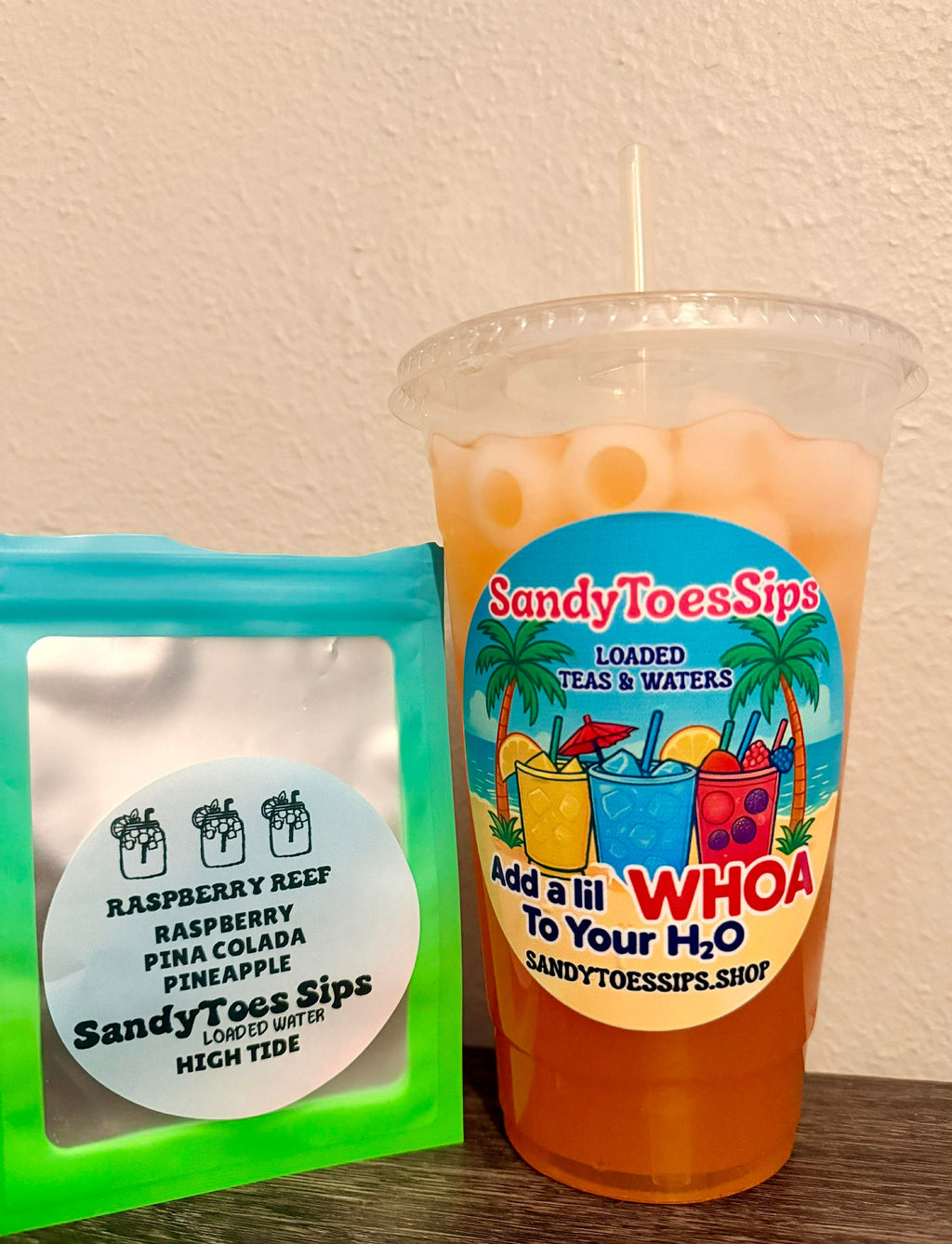 RASPBERRY REEF Loaded Tea or Loaded Water  Sugar Free Gluten Free