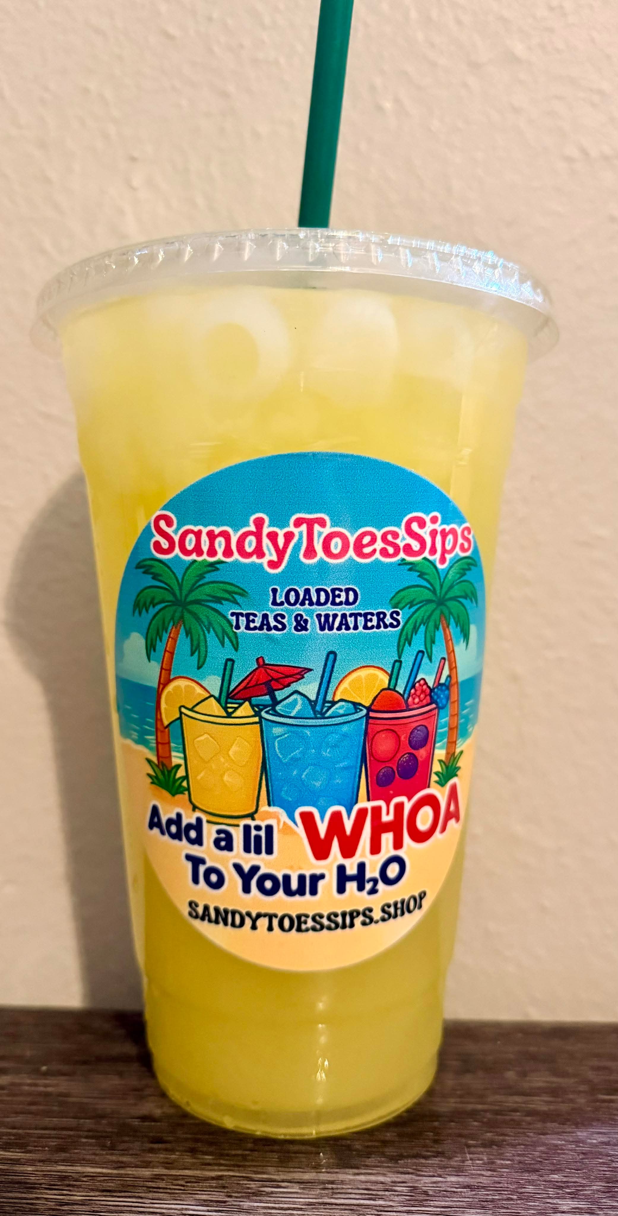 BANANA LAFFY TAFFY Loaded Tea or Loaded Water  Sugar Free Gluten Free