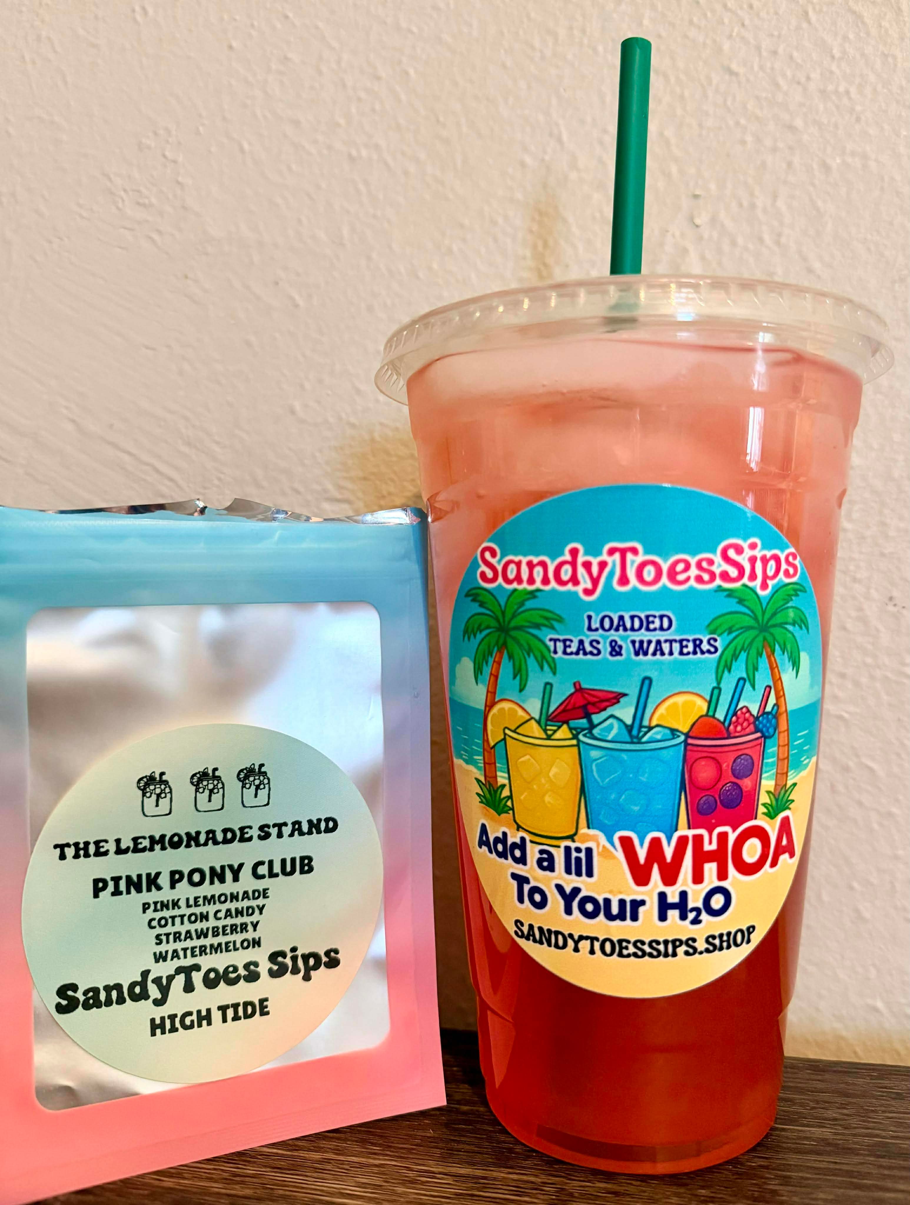 PINK PONY CLUB Loaded Tea or Loaded Water Sugar Free Gluten Free