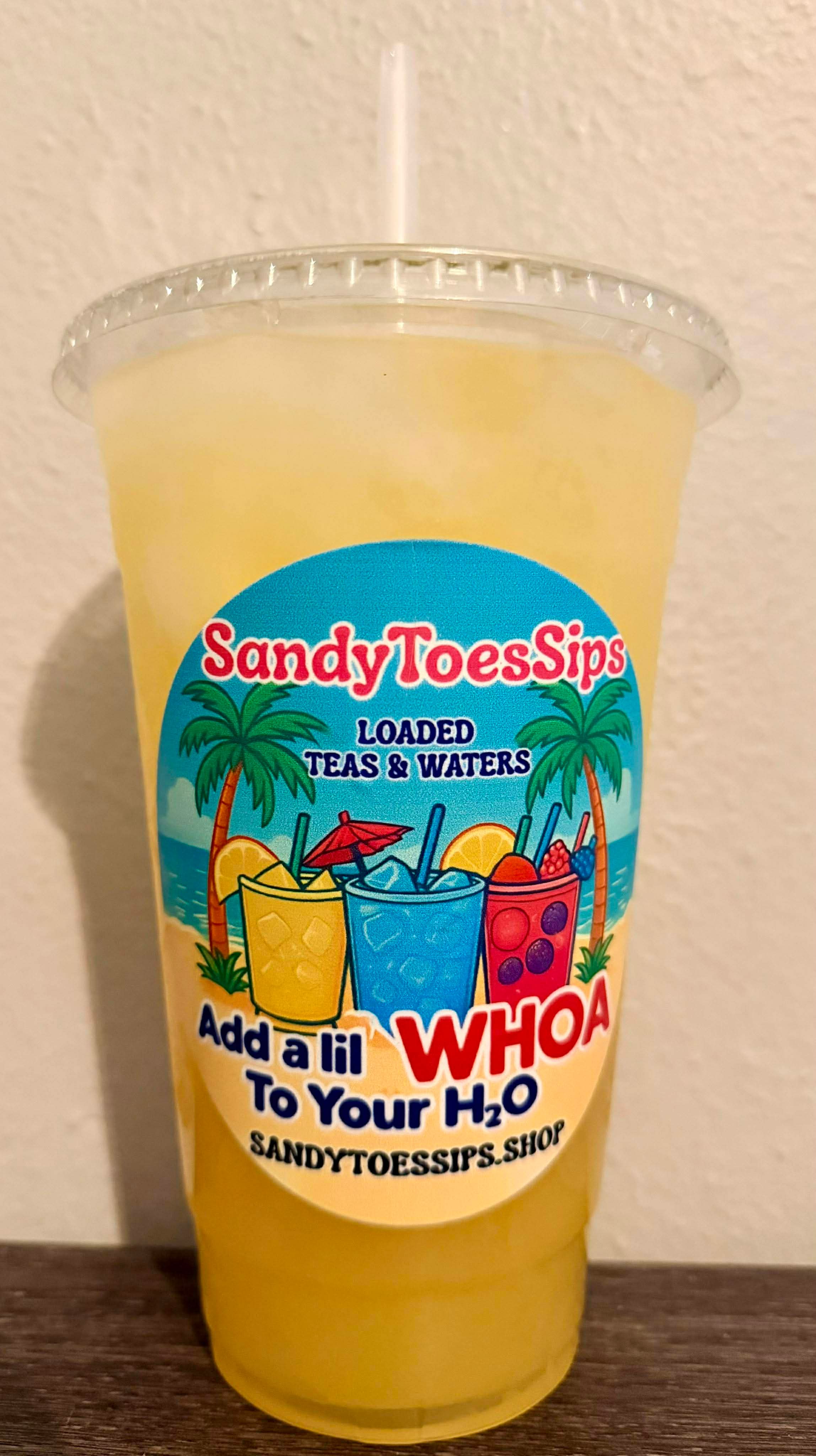 TALK TROPICAL TO ME  Loaded Tea or Loaded Water Sugar Free Gluten Free