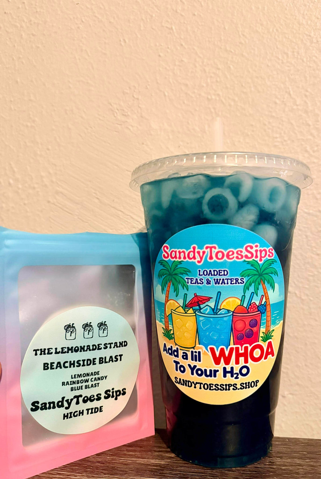 BEACHSIDE BLAST Loaded Tea or Loaded Water Sugar Free Gluten Free