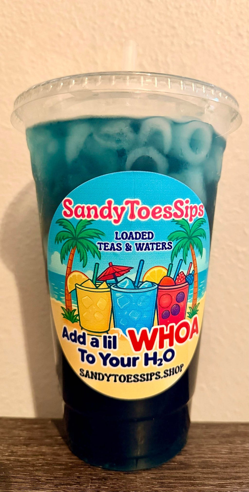 BEACHSIDE BLAST Loaded Tea or Loaded Water Sugar Free Gluten Free