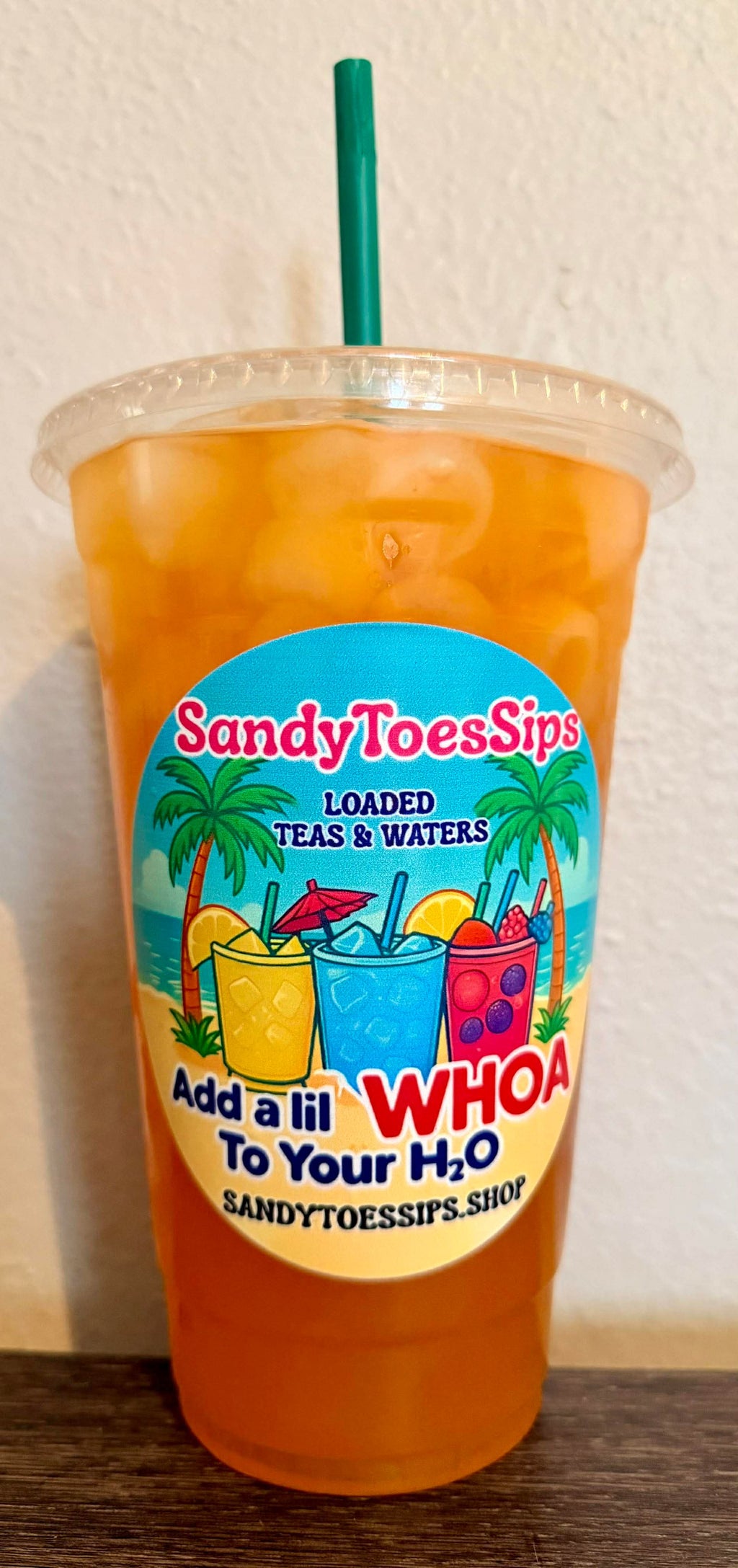 ORANGE YOU FANCY Loaded Tea or Loaded Water Sugar Free Gluten Free