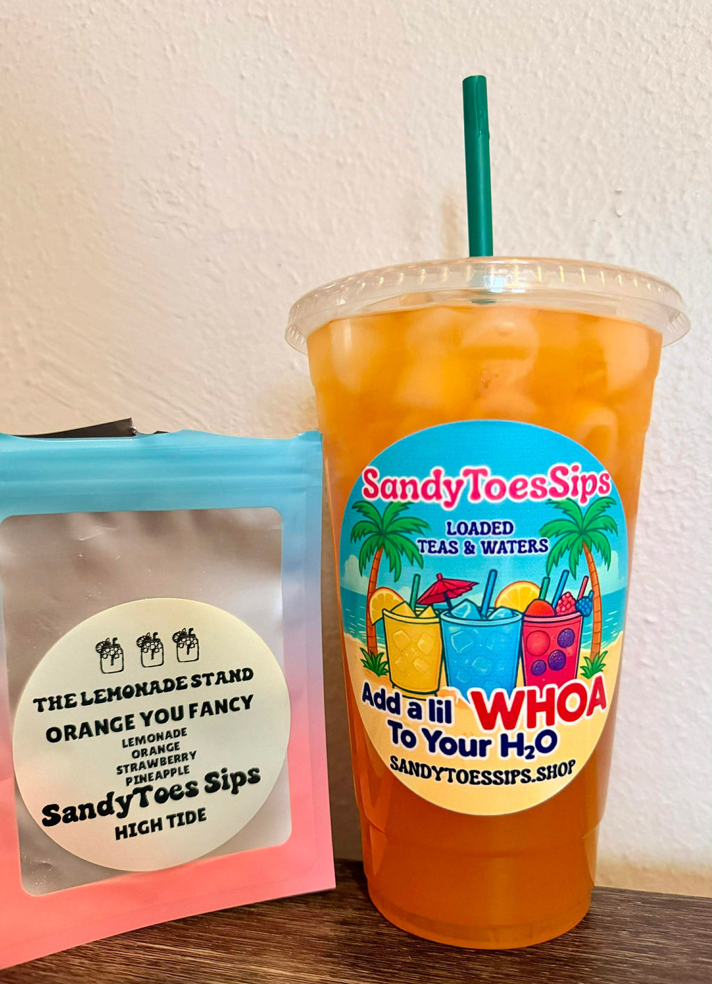 ORANGE YOU FANCY Loaded Tea or Loaded Water Sugar Free Gluten Free