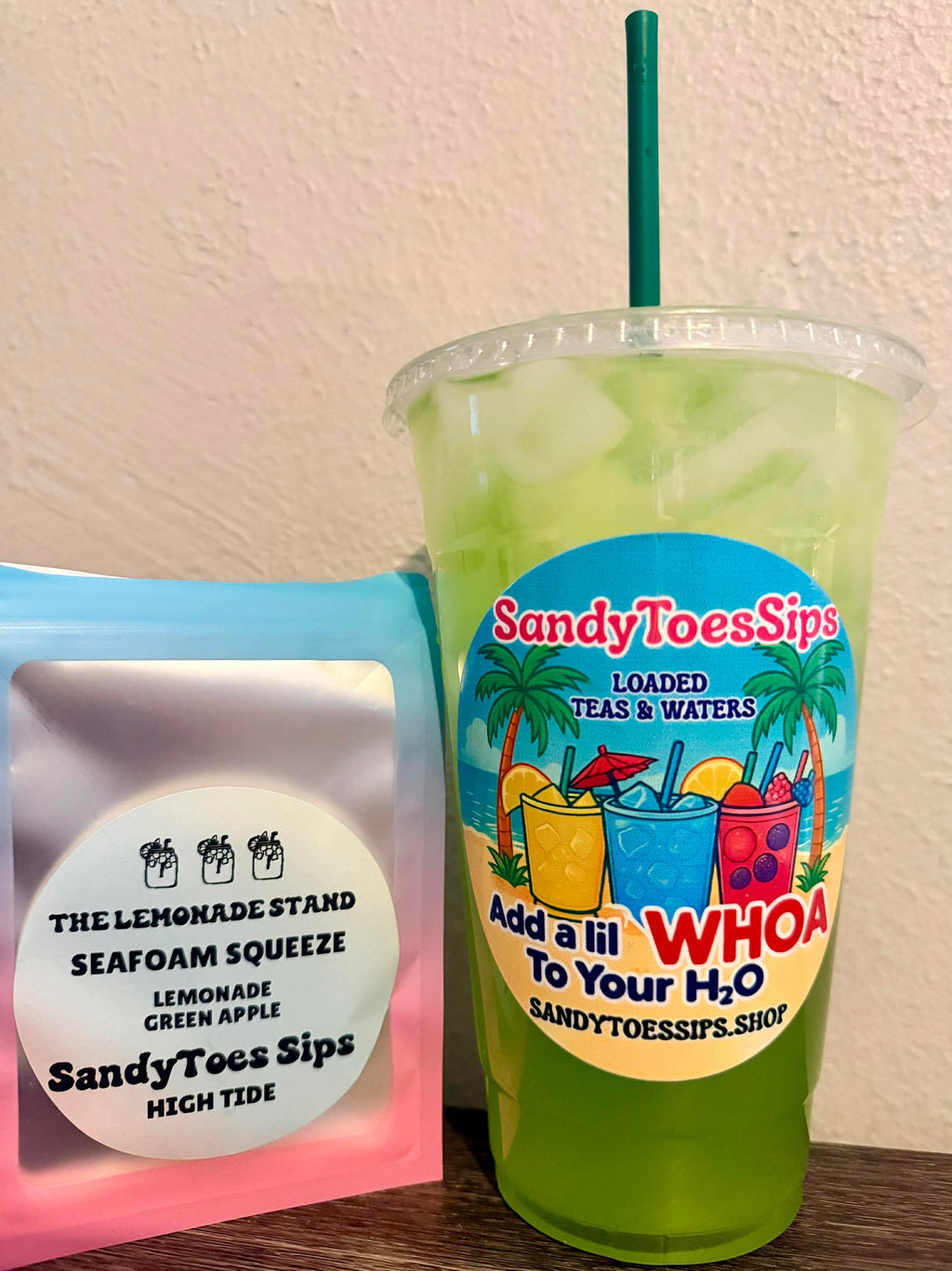 SEAFOAM SQUEEZE Loaded Tea or Loaded Water Sugar Free Gluten Free