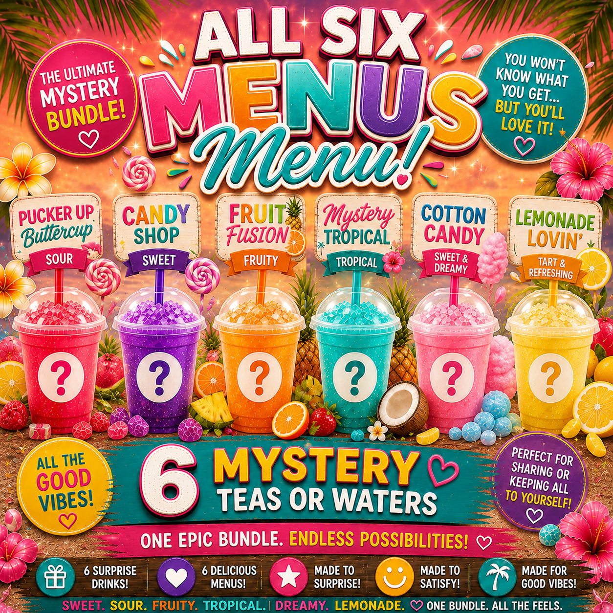 6 MYSTERY DRINK BUNDLE