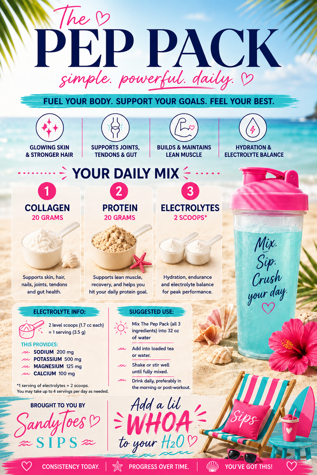 THE PEP PACK ADD-ON BUNDLE