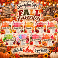 Fall Favorites Loaded Tea or Loaded Water  Sugar Free Gluten Free