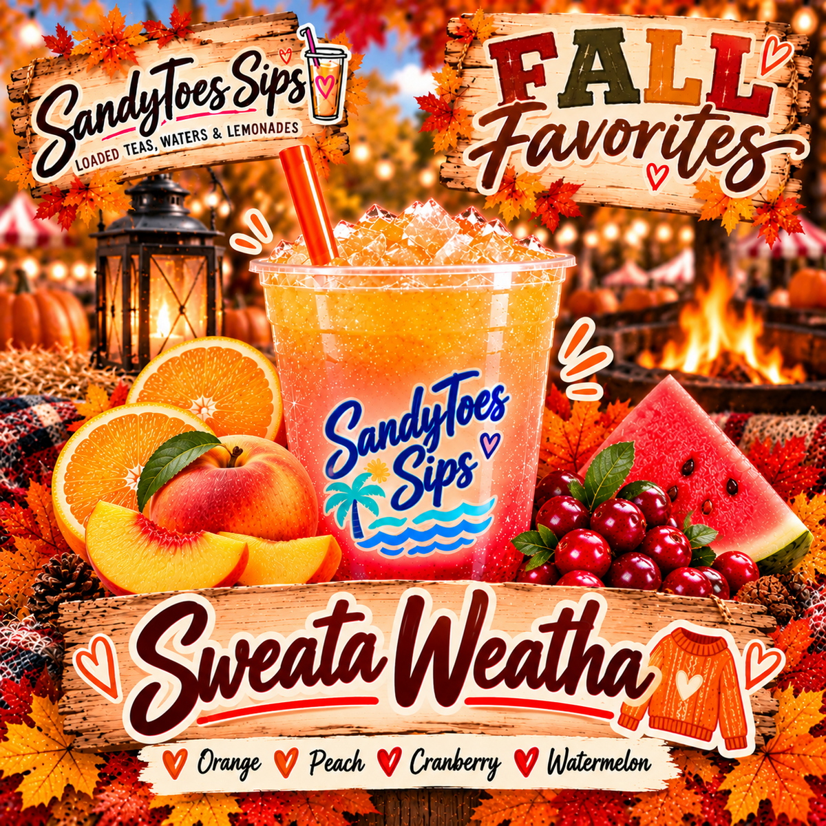 SWEATHA WEATHA Loaded Tea or Loaded Water  Sugar Free Gluten Free
