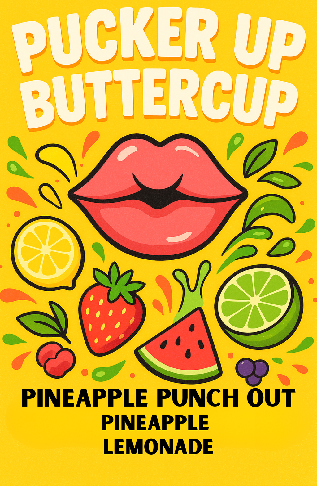 PINEAPPLE PUNCH-OUT Loaded Tea or Loaded Water  Sugar Free Gluten Free