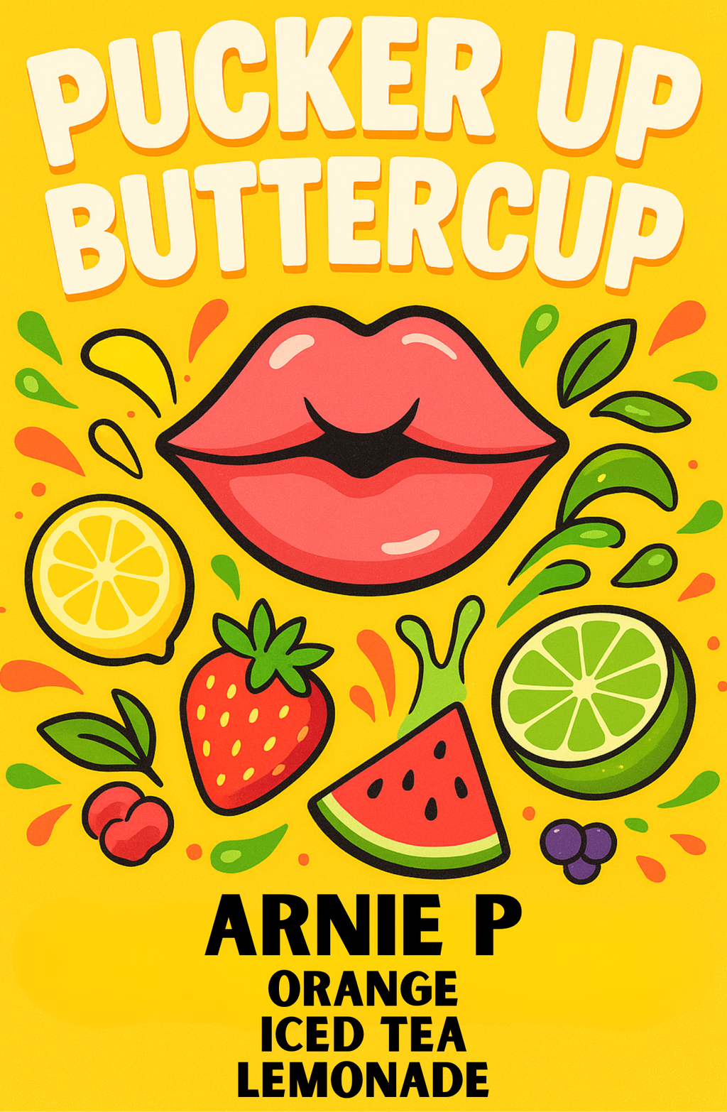 ARNIE P Loaded Tea or Loaded Water  Sugar Free Gluten Free