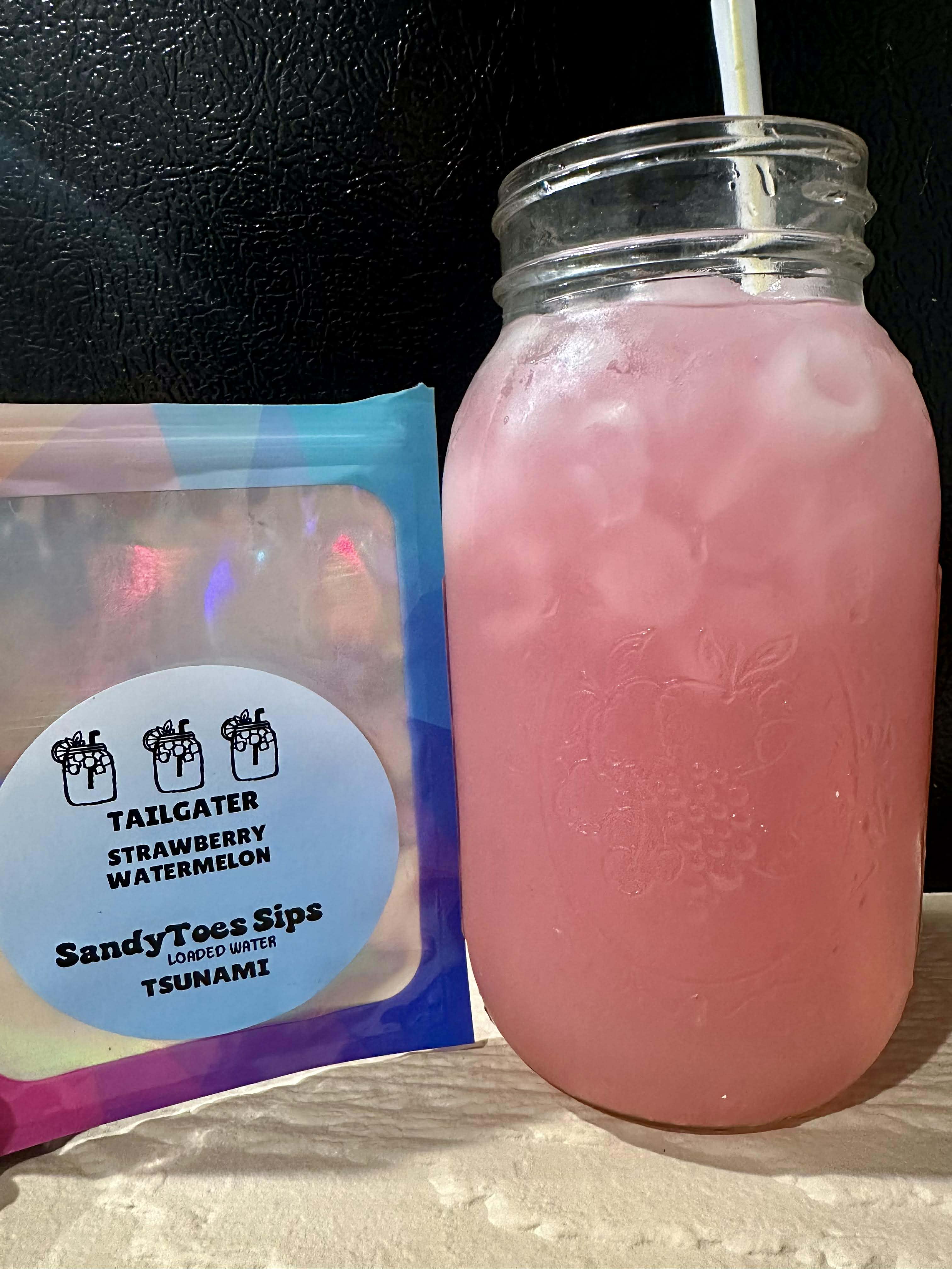 TAILGATER Loaded Tea or Loaded Water  Sugar Free Gluten Free