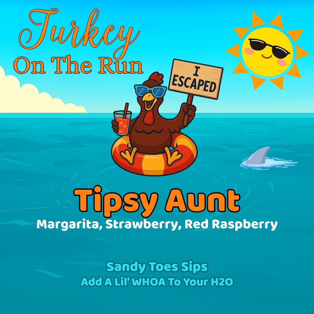 TIPSY AUNT Loaded Tea or Loaded Water Sugar Free Gluten Free