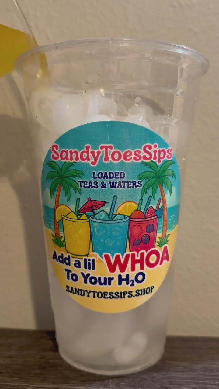 MANGO FUEGO Loaded Tea or Loaded Water  Sugar Free Gluten Free