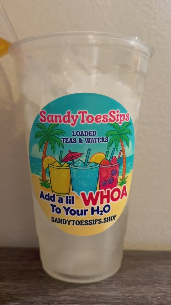 PASSION PARADISE Loaded Tea or Loaded Water  Sugar Free Gluten Free