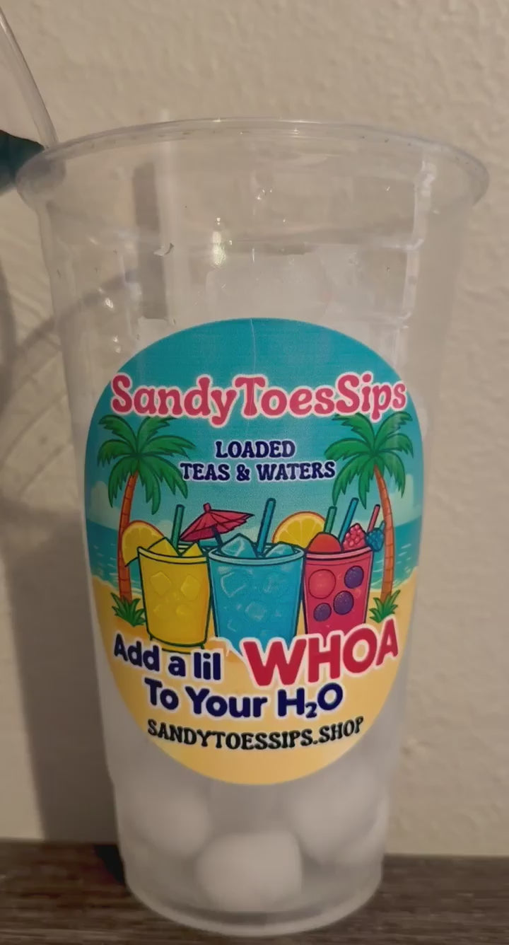 BEACHSIDE BLAST Loaded Tea or Loaded Water Sugar Free Gluten Free