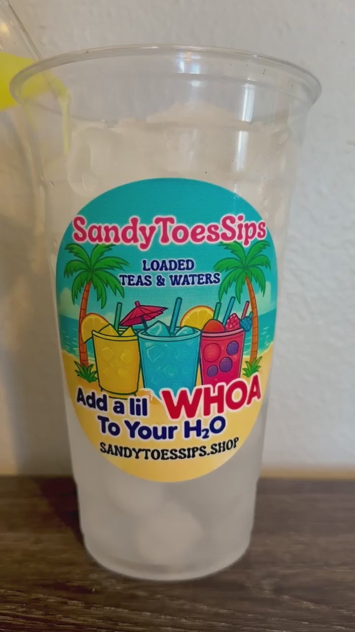 PINEAPPLE PUNCH-OUT Loaded Tea or Loaded Water  Sugar Free Gluten Free