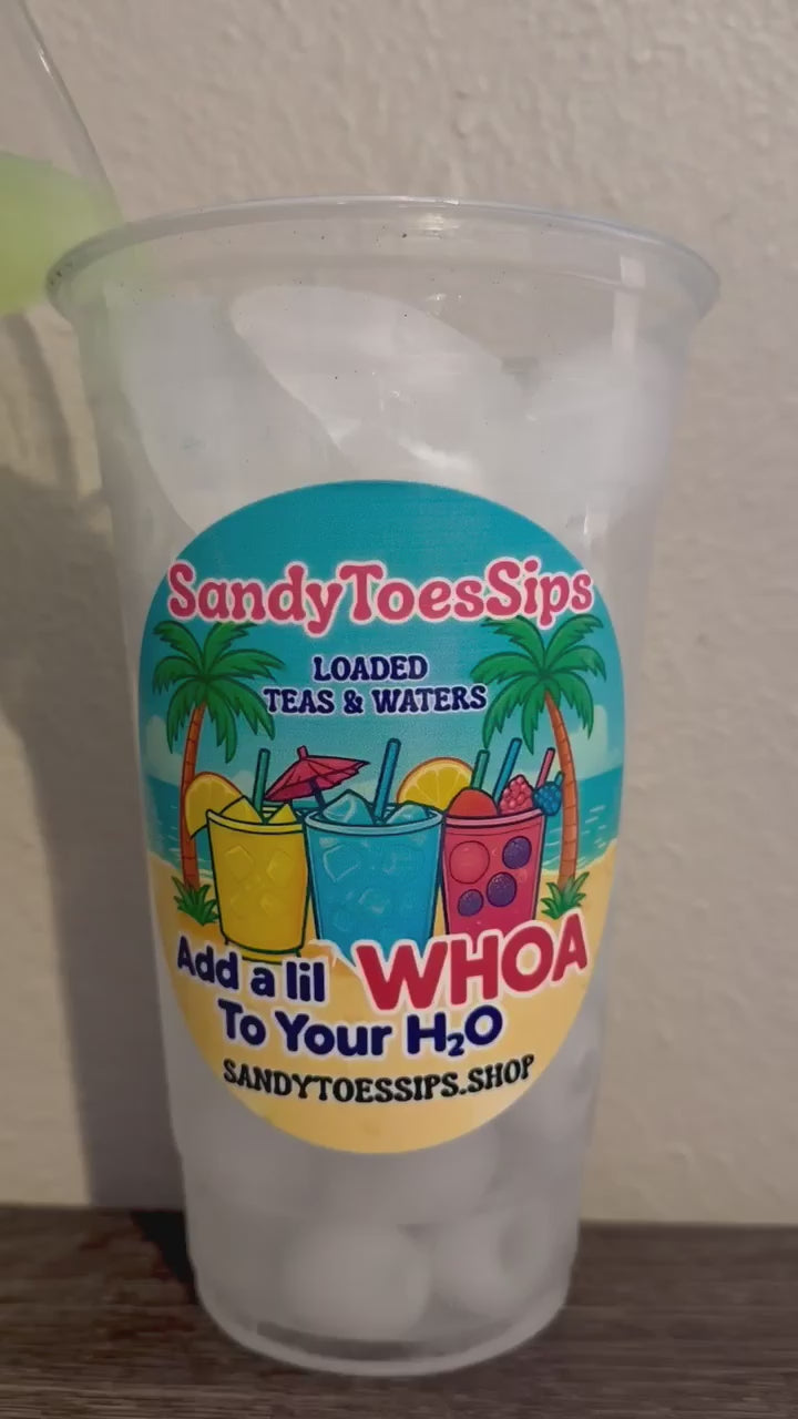 LEMON/LIME RITA Loaded Tea or Loaded Water Sugar Free Gluten Free