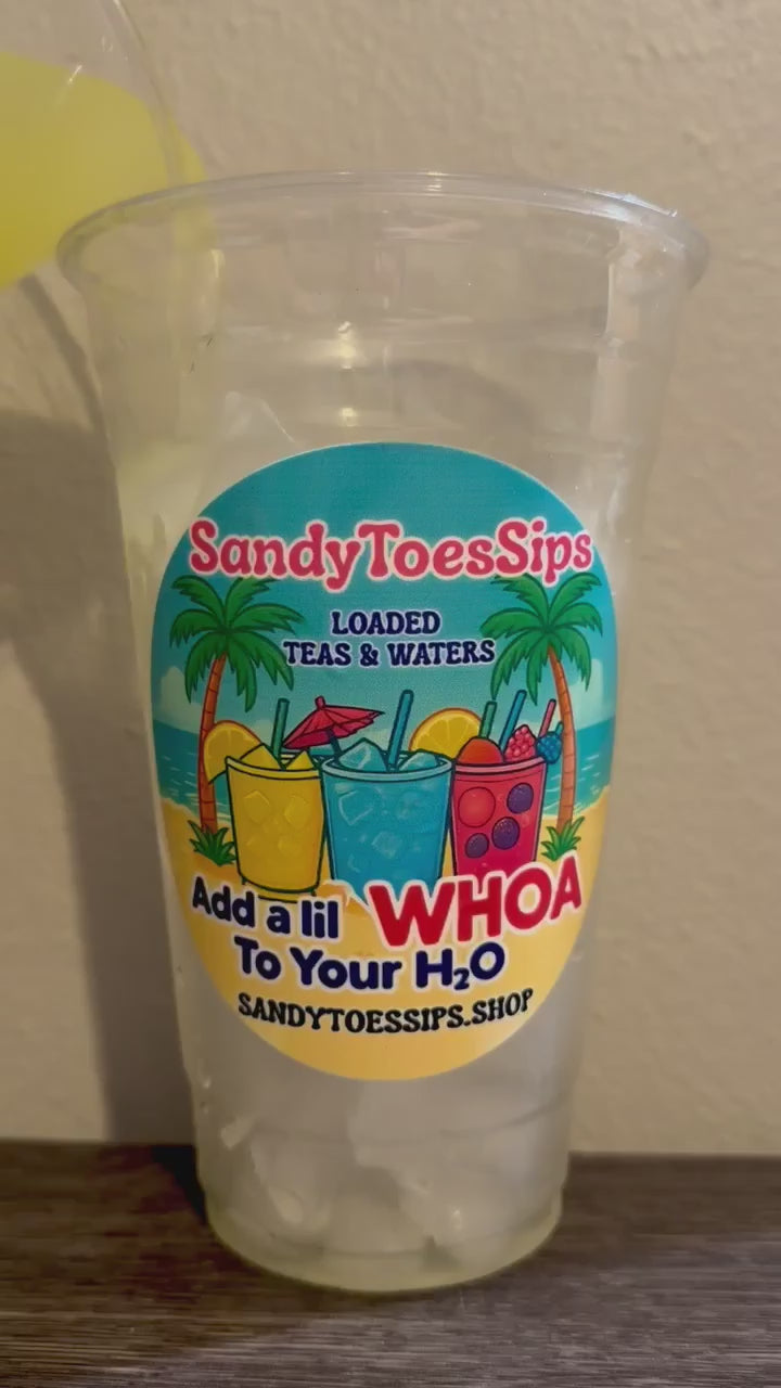 BANANA LAFFY TAFFY Loaded Tea or Loaded Water  Sugar Free Gluten Free