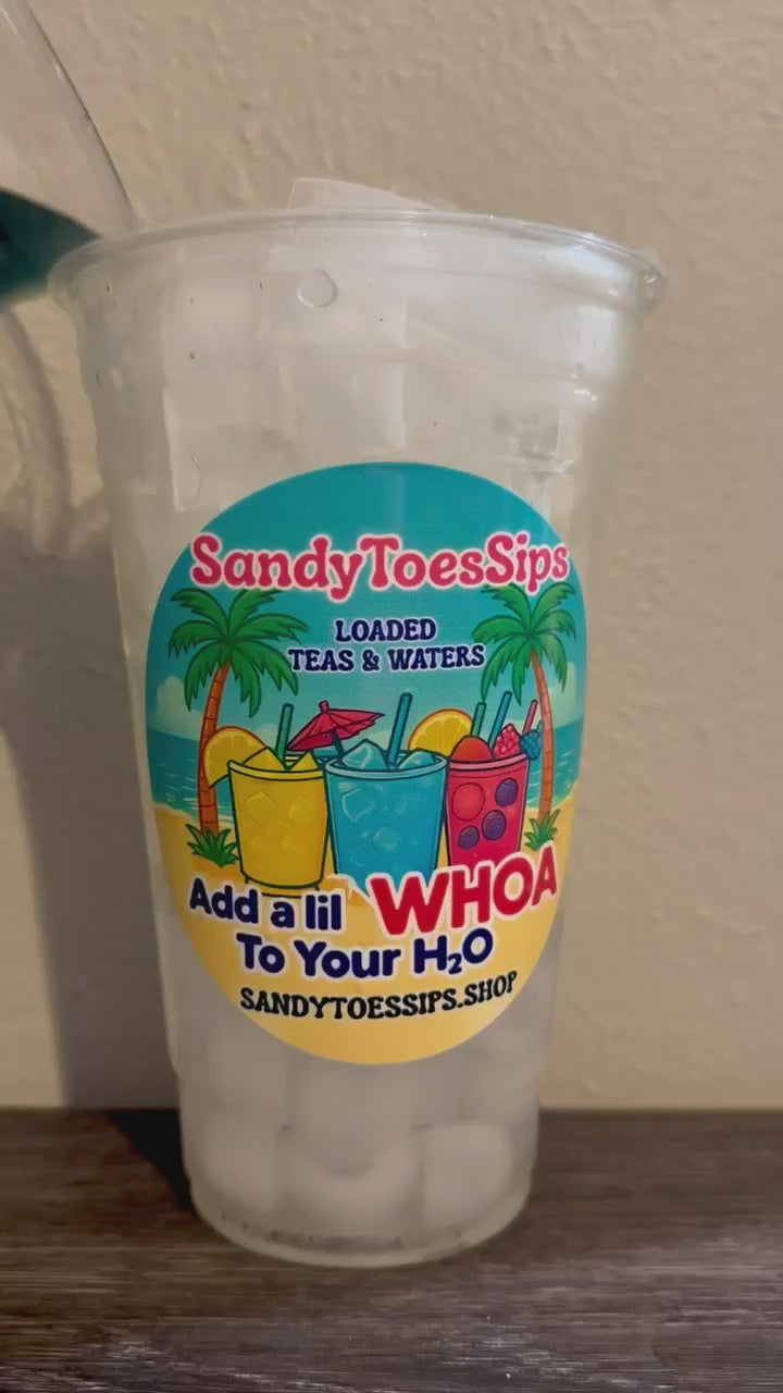 RUBY RUSH Loaded Tea or Loaded Water  Sugar Free Gluten Free